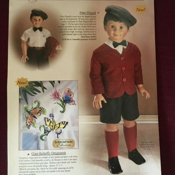 Peter Playpal Life Size Doll Lovely NEW Old Stock 1990s Ashton Drake Galleries - Picture 11 of 11